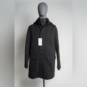 Zara overcoat w/hood